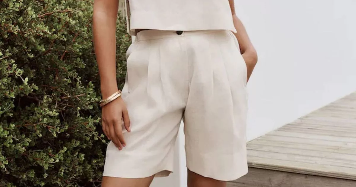 De 100% linnen Bermuda -shorts van Next zijn een ‘geweldige pasvorm’ en perfect voor vakanties