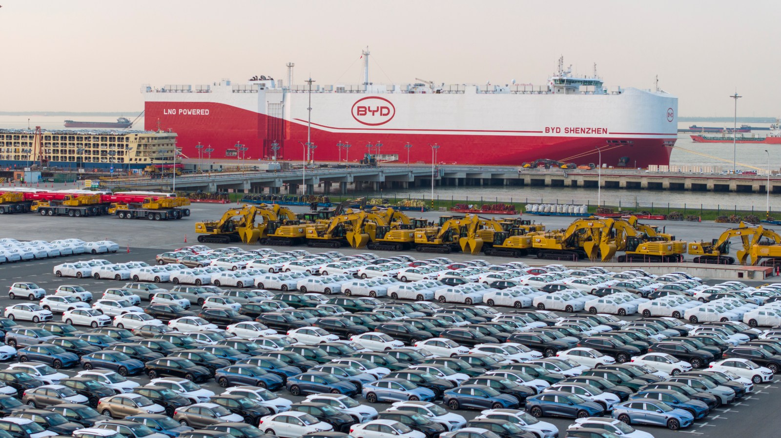 BYD stuurt 7.300 EV’s naar Brazilië voordat 35% belastingschoppen invoert