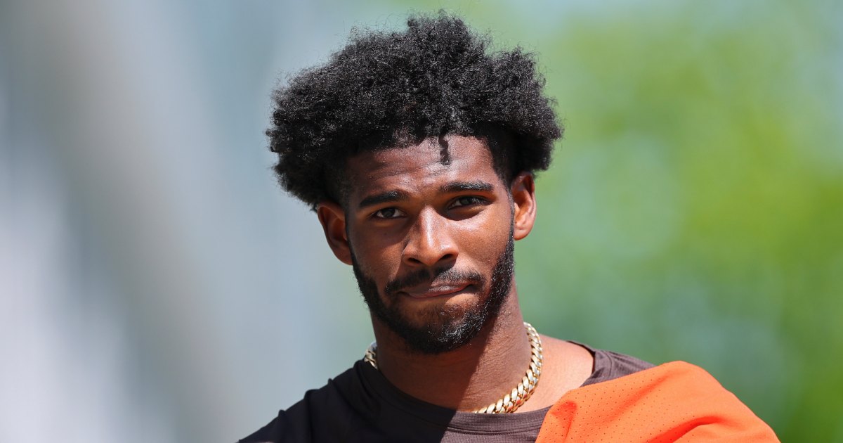 Shedeur Sanders is aangehaald voor twee keer te snel rijden sinds NFL Draft