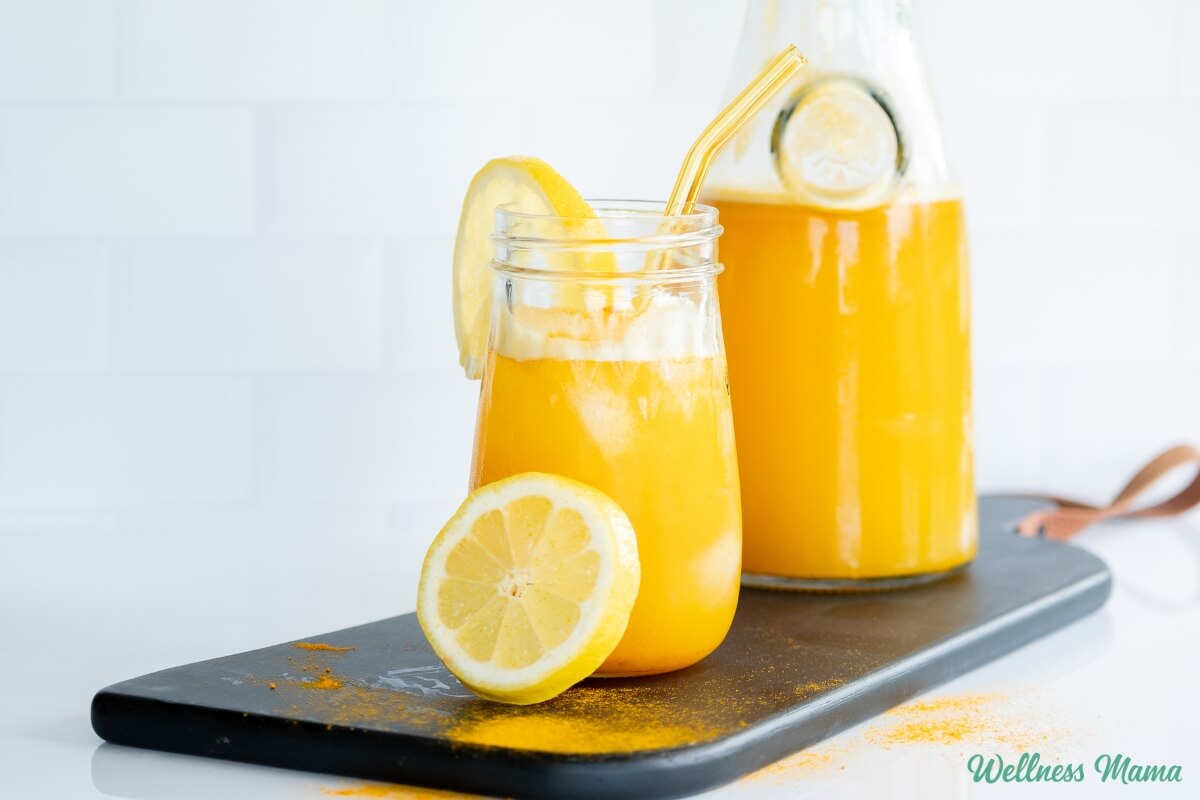 Iced Turmeric Lemonade Recept