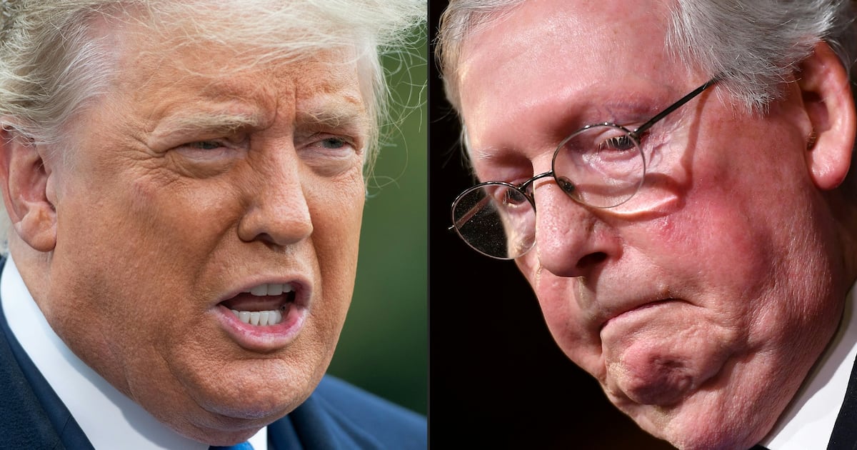 Mitch McConnell noemde Donald Trump een ‘dom’ en ‘verachtelijke mens’