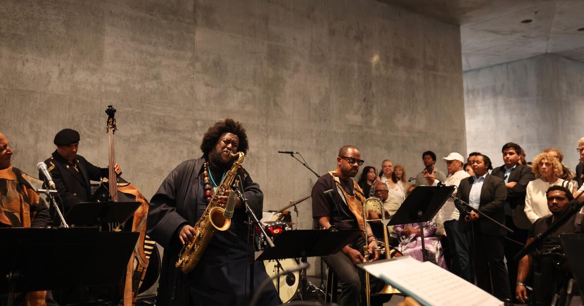 Kamasi Washington geeft New LACMA zijn eerste luisterbouw