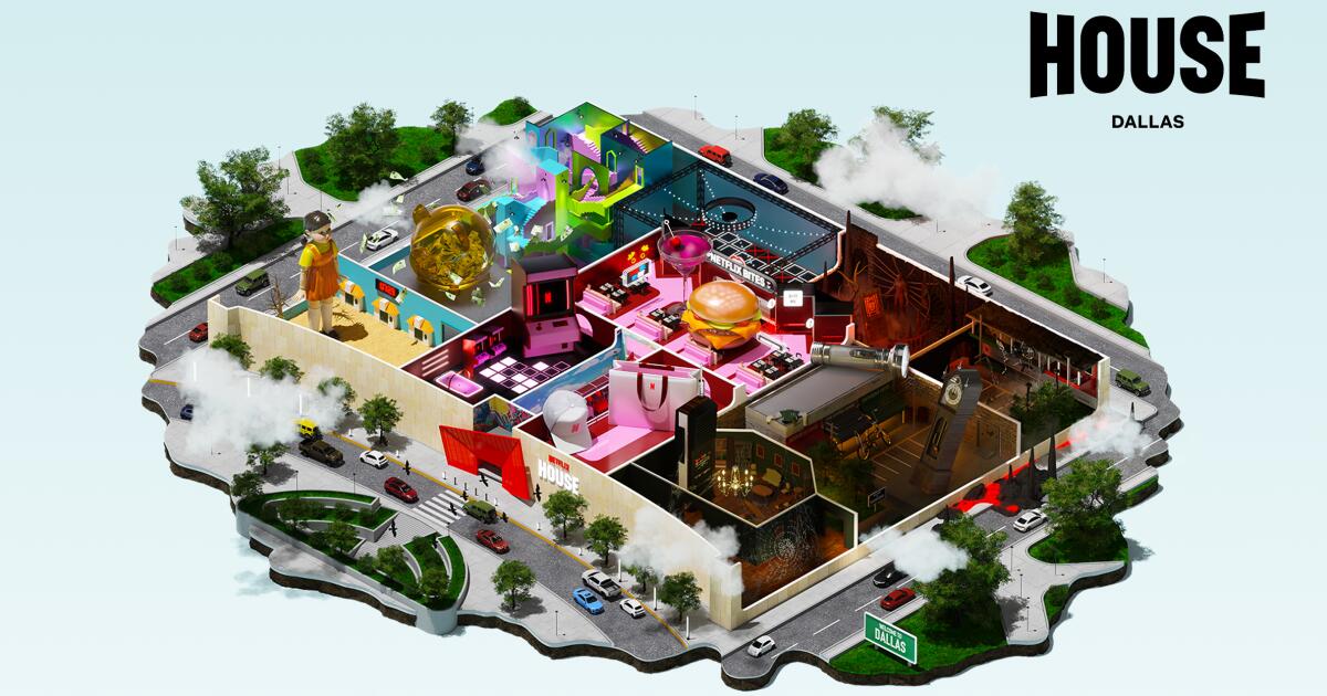Sneak Peek in de Netflix House Retail Locations