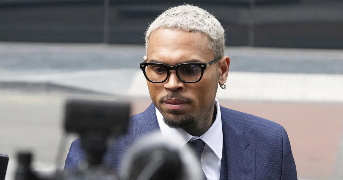 Chris Brown pleit niet schuldig in London Assault Case, proefdatum Set
